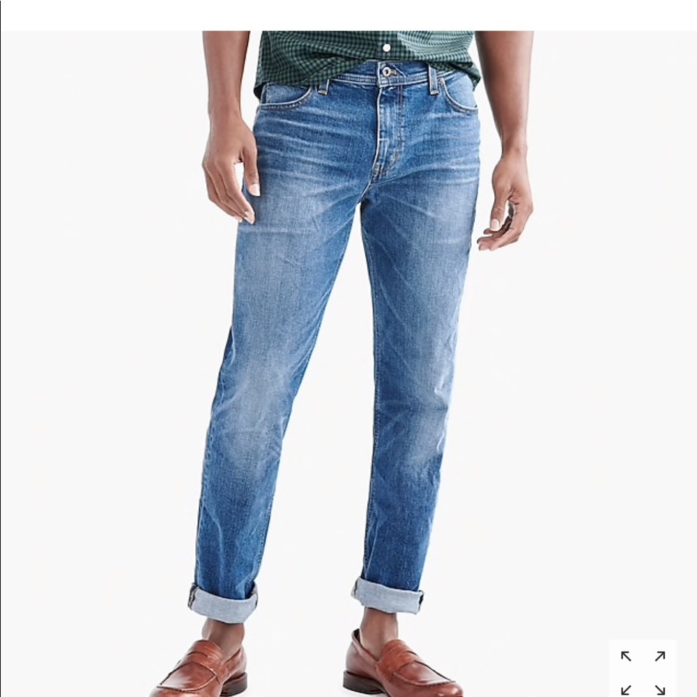 J crew men’s straight fit jean